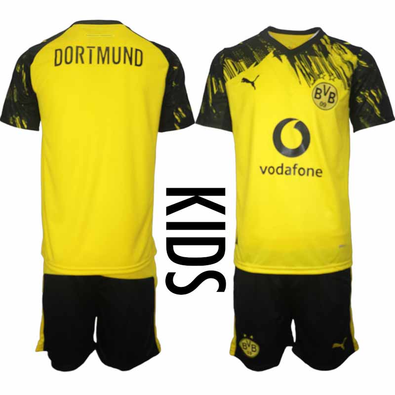 Borussia Dortmund Barn Hemmaställ 2025/26 Tröja + Shorts 1 Borussia Dortmund Barn Hemmaställ 2025/26 Tröja + Shorts