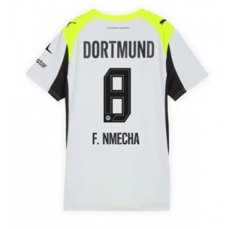 Borussia Dortmund Dam Bortatröja 2025/26 Felix Nmecha 8 Fotbollströja