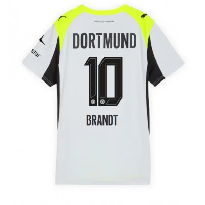 Borussia Dortmund Dam Bortatröja 2025/26 Julian Brandt 10 Fotbollströja 1 Borussia Dortmund Dam Bortatröja 2025/26 Julian Brandt 10 Fotbollströja