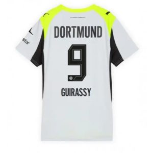 Borussia Dortmund Dam Bortatröja 2025/26 Serhou Guirassy 9 Fotbollströja