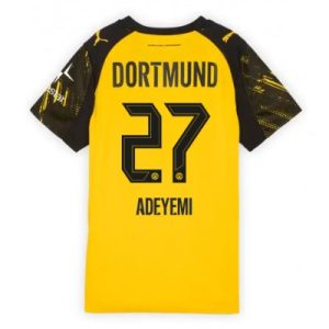 Borussia Dortmund Dam Hemmatröja 2025/26 Karim Adeyemi 27 Fotbollströja