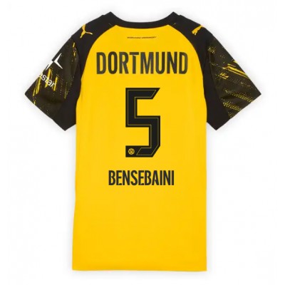Borussia Dortmund Dam Hemmatröja 2025/26 Ramy Bensebaini 5 Fotbollströja 1 Borussia Dortmund Dam Hemmatröja 2025/26 Ramy Bensebaini 5 Fotbollströja