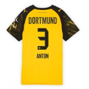 Borussia Dortmund Dam Hemmatröja 2025/26 Waldemar Anton 3 Fotbollströja