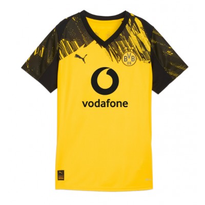 Borussia Dortmund Hemmatröja 2025/26 Dam Kortärmad Fotbollströja