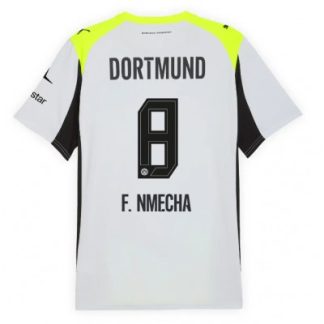 Borussia Dortmund Herr Bortatröja 2025/26 Felix Nmecha 8 Fotbollströja