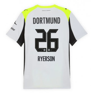 Borussia Dortmund Herr Bortatröja 2025/26 Julian Ryerson 26 Fotbollströja 1 Borussia Dortmund Herr Bortatröja 2025/26 Julian Ryerson 26 Fotbollströja