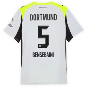 Borussia Dortmund Herr Bortatröja 2025/26 Ramy Bensebaini 5 Fotbollströja