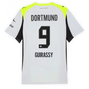 Borussia Dortmund Herr Bortatröja 2025/26 Serhou Guirassy 9 Fotbollströja