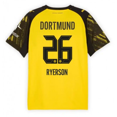 Borussia Dortmund Herr Hemmatröja 2025/26 Julian Ryerson 26 Fotbollströja 1 Borussia Dortmund Herr Hemmatröja 2025/26 Julian Ryerson 26 Fotbollströja