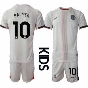 Chelsea Cole Palmer #10 Barn Bortaställ 2025-26 Tröja + Shorts