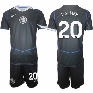 Chelsea Cole Palmer #20 Herr Tredjeställ 2025-26 Tröja + Shorts