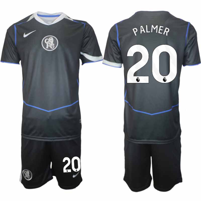 Chelsea Cole Palmer #20 Herr Tredjeställ 2025-26 Tröja + Shorts 1 Chelsea Cole Palmer #20 Herr Tredjeställ 2025-26 Tröja + Shorts