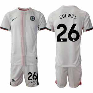 Chelsea Levi Colwill #26 Herr Bortaställ 2025-26 Tröja + Shorts