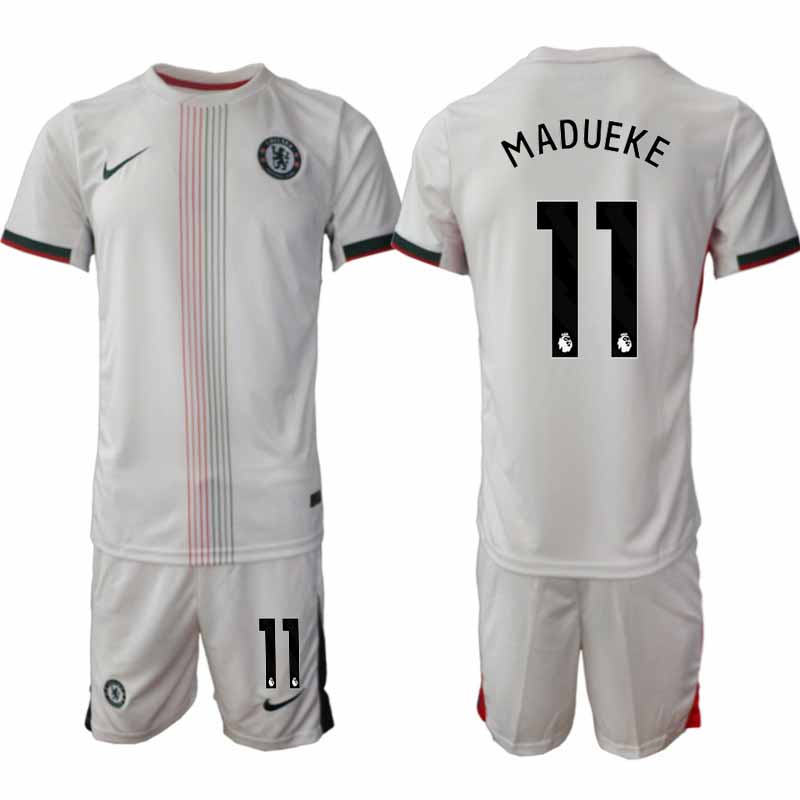 Chelsea Noni Madueke #11 Herr Bortaställ 2025-26 Tröja + Shorts 1 Chelsea Noni Madueke #11 Herr Bortaställ 2025-26 Tröja + Shorts
