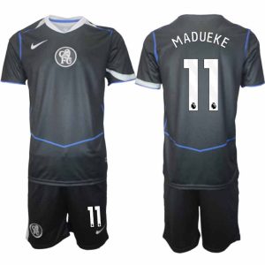 Chelsea Noni Madueke #11 Herr Tredjeställ 2025-26 Tröja + Shorts