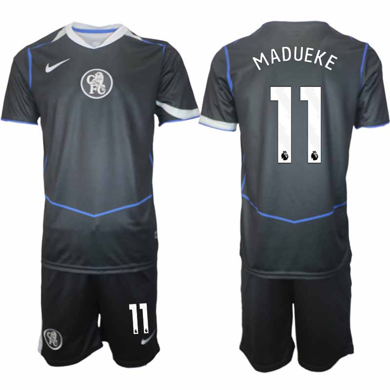 Chelsea Noni Madueke #11 Herr Tredjeställ 2025-26 Tröja + Shorts 1 Chelsea Noni Madueke #11 Herr Tredjeställ 2025-26 Tröja + Shorts