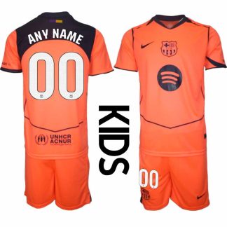 FC Barcelona Barn Tredjeställ 2025-26 Tröja + Shorts