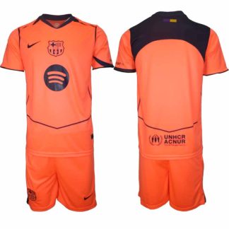 FC Barcelona Herr Tredjeställ 2025/26 – Kortärmad Fotbollströja + Shorts