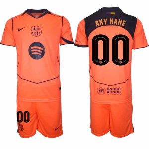 FC Barcelona Herr Tredjeställ UEFA Champions League 2025-26 Tröja + Shorts