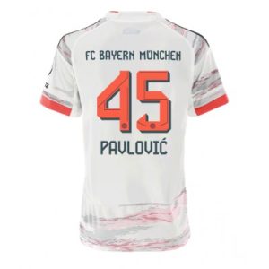 FC Bayern München Aleksandar Pavlović #45 Dam Bortatröja 2025–26 Kortärmad