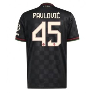 FC Bayern München Aleksandar Pavlović #45 Herr Tredjetröja 2025–26 Kortärmad
