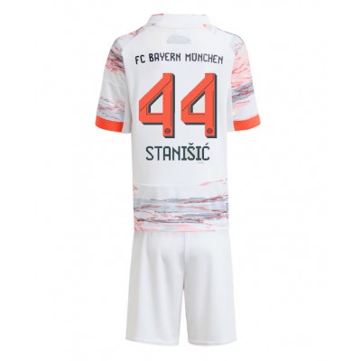 FC Bayern München Barn Bortaställ 2025/26 Josip Stanišić #44 Kortärmad + Shorts 1 FC Bayern München Barn Bortaställ 2025/26 Josip Stanišić #44 Kortärmad + Shorts