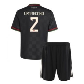 FC Bayern München Barn Tredjeställ 2025/26 Dayot Upamecano #2 Kortärmad + Shorts
