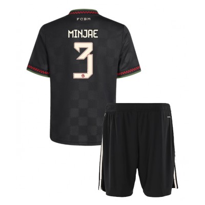 FC Bayern München Barn Tredjeställ 2025/26 Kim Min-jae #3 Kortärmad + Shorts 1 FC Bayern München Barn Tredjeställ 2025/26 Kim Min-jae #3 Kortärmad + Shorts