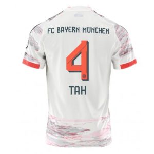 FC Bayern München Jonathan Tah #4 Herr Bortatröja 2025–26 Kortärmad
