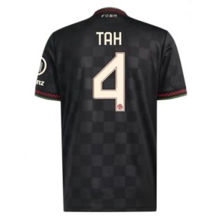 FC Bayern München Jonathan Tah #4 Herr Tredjetröja 2025–26 Kortärmad