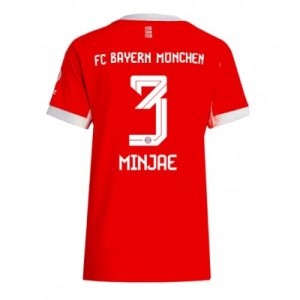 FC Bayern München Kim Min-jae #3 Dam Hemmatröja 2025–26 Kortärmad
