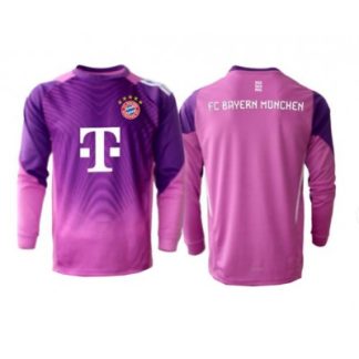FC Bayern München Lila Målvakt Tredjetröja Herr 2025–26 Långärmad