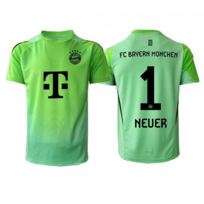 FC Bayern München Manuel Neuer #1 Grön Målvakt Hemmatröja Herr 2025–26 Kortärmad 1 FC Bayern München Manuel Neuer #1 Grön Målvakt Hemmatröja Herr 2025–26 Kortärmad