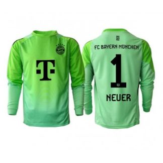 FC Bayern München Manuel Neuer #1 Grön Målvakt Hemmatröja Herr 2025–26 Långärmad