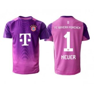 FC Bayern München Manuel Neuer #1 Lila Målvakt Tredjetröja Herr 2025–26 Kortärmad