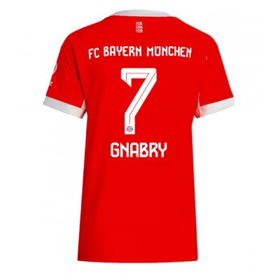 FC Bayern München Serge Gnabry #7 Dam Hemmatröja 2025–26 Kortärmad 1 FC Bayern München Serge Gnabry #7 Dam Hemmatröja 2025–26 Kortärmad