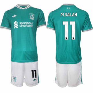 Liverpool FC Mohamed Salah #11 Herr Tredjeställ 2025-26 Tröja + Shorts