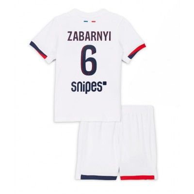 Paris Saint-Germain Barn Bortaställ 2025/26 Illia Zabarnyi 6 Kortärmad Tröja + Shorts 1 Paris Saint-Germain Barn Bortaställ 2025/26 Illia Zabarnyi 6 Kortärmad Tröja + Shorts