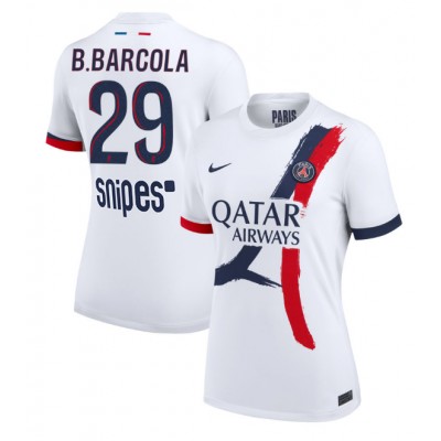 Paris Saint-Germain Dam Bortatröja 2025/26 Bradley Barcola 29 Kortärmad Fotbollströja 1 Paris Saint-Germain Dam Bortatröja 2025/26 Bradley Barcola 29 Kortärmad Fotbollströja