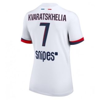 Paris Saint-Germain Dam Bortatröja 2025/26 Khvicha Kvaratskhelia 7 Kortärmad Fotbollströja