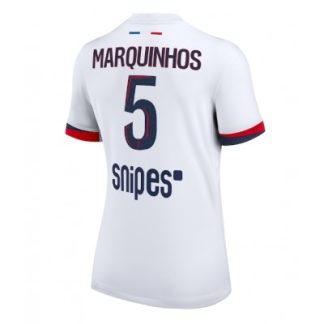 Paris Saint-Germain Dam Bortatröja 2025/26 Marquinhos 5 Kortärmad Fotbollströja