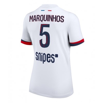 Paris Saint-Germain Dam Bortatröja 2025/26 Marquinhos 5 Kortärmad Fotbollströja