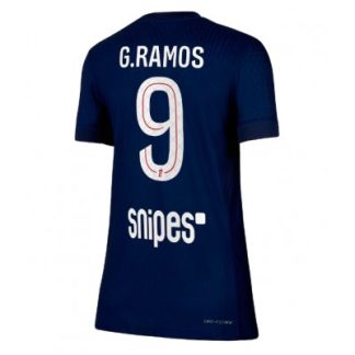Paris Saint-Germain Dam Hemmatröja 2025/26 Gonçalo Ramos 9 Kortärmad Fotbollströja