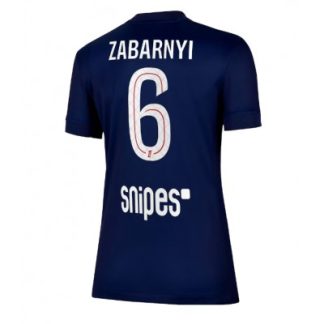Paris Saint-Germain Dam Hemmatröja 2025/26 Illia Zabarnyi 6 Kortärmad Fotbollströja