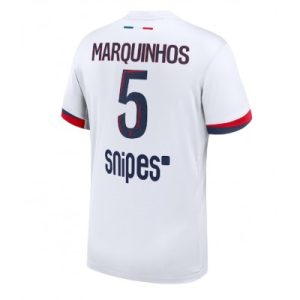 Paris Saint-Germain Herr Bortatröja 2025/26 Marquinhos 5 Kortärmad Fotbollströja