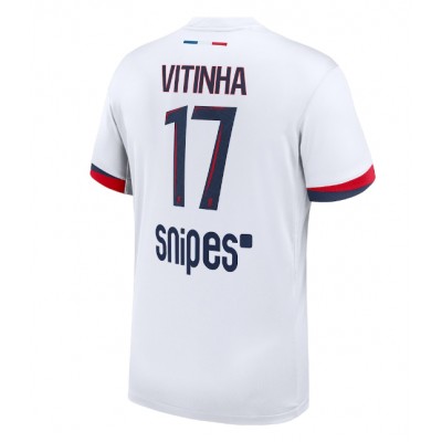 Paris Saint-Germain Herr Bortatröja 2025/26 Vitinha 17 Kortärmad Fotbollströja 1 Paris Saint-Germain Herr Bortatröja 2025/26 Vitinha 17 Kortärmad Fotbollströja