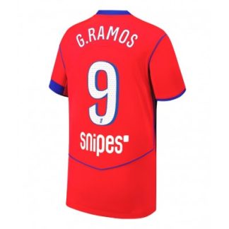 Paris Saint-Germain Herr Tredjetröja 2025/26 Gonçalo Ramos 9 Kortärmad Fotbollströja