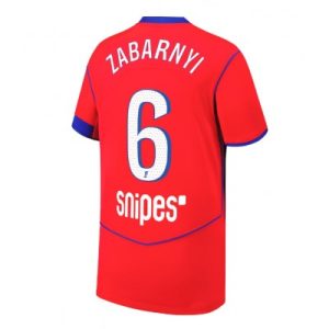 Paris Saint-Germain Herr Tredjetröja 2025/26 Illia Zabarnyi 6 Kortärmad Fotbollströja