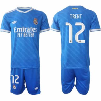 Real Madrid Trent Alexander-Arnold #12 Herr Tredjeställ 2025-26 Tröja + Shorts