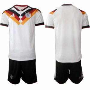 Tyskland 2026 VM Hemmaställ Herr Kortärmad Tröja + Shorts